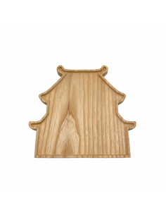 Tray "Pagoda" Ash wood 2