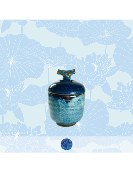 Ocean blue Chawan mushi