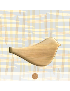 Tray "Birdy" Ash wood