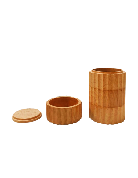 Tea Canister "Spiritea" Beech wood