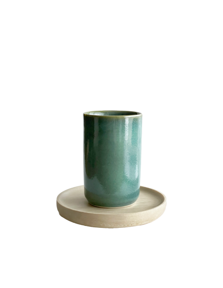 Set 2 sous-tasses "Sunny" érable