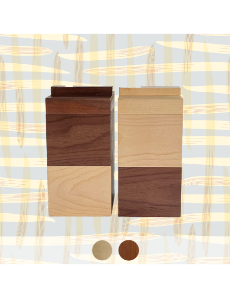 Canister "TEA TANK" Two-tone