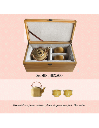 Coffret théière MINI HEXAGO