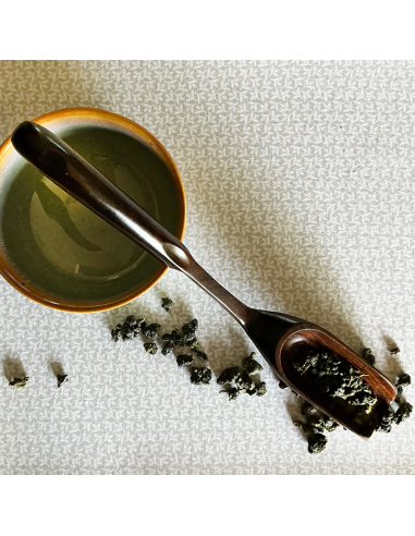 Tea Scoop "ANNA" Solid Walnut