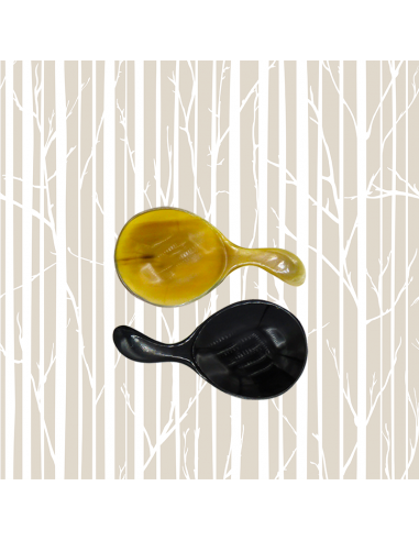 Set of 2 Tea Scoops "Drop" Horn, 2...